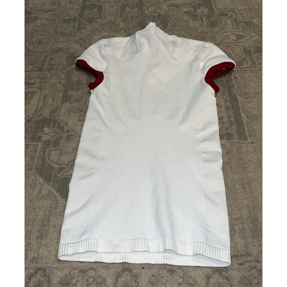 New‎ Adidas Primeknit A1 Football Jersey White Red DQ3462 Size Large